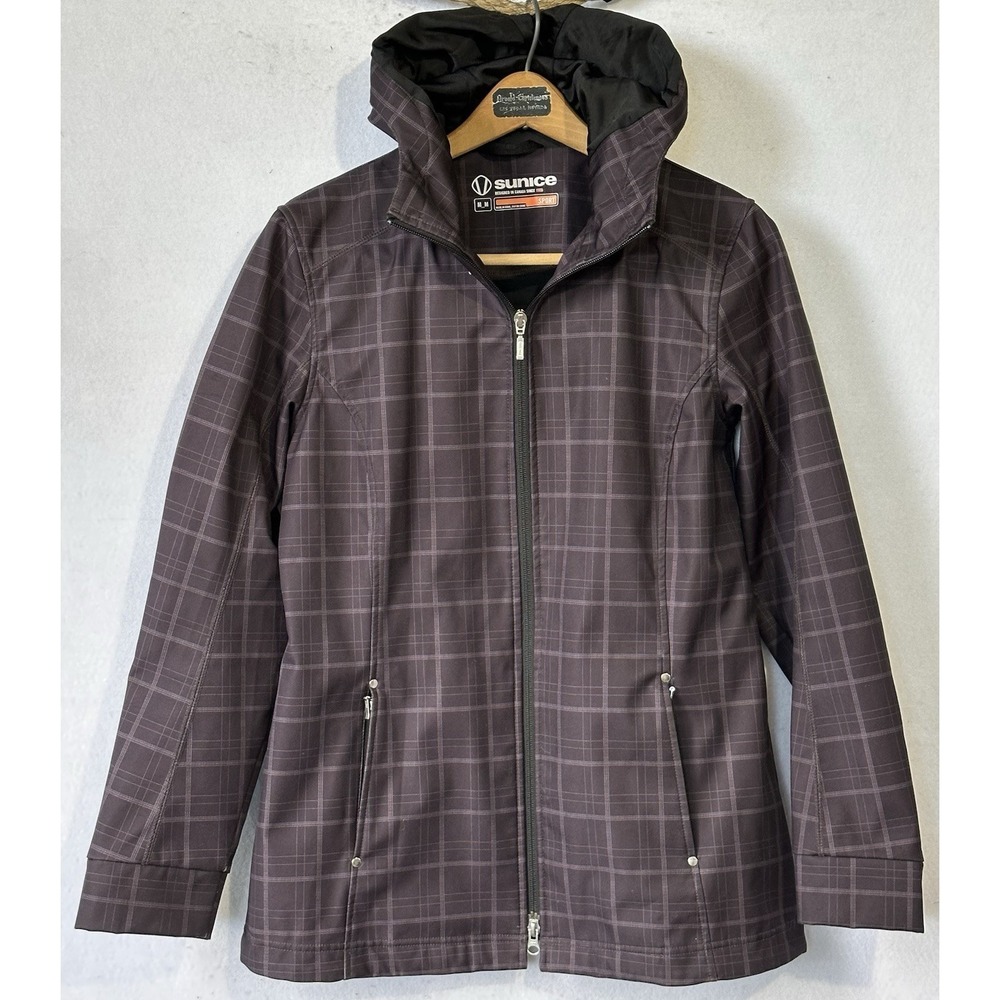 Sunice Typhoon Windbreaker Waterproof Jacket Hooded Women's M